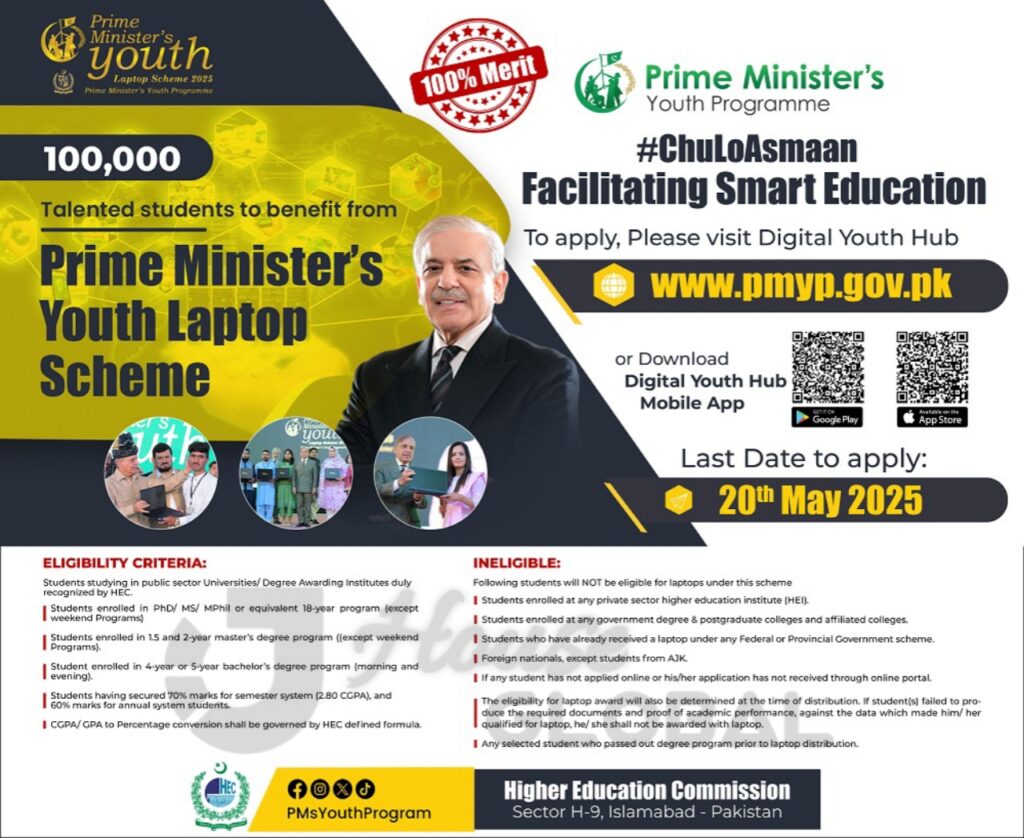 Prime Minister Youth Laptop Scheme 2025 Prime Minister Youth Laptop Scheme 2025