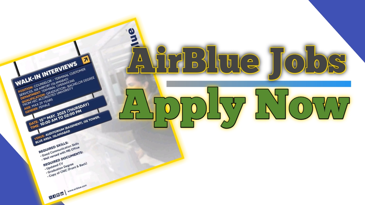 Airblue Airlines Jobs